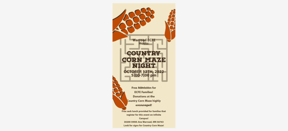 Country Corn Maze Night!