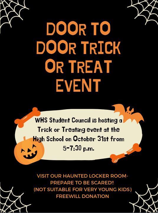 Trick or Treat Event