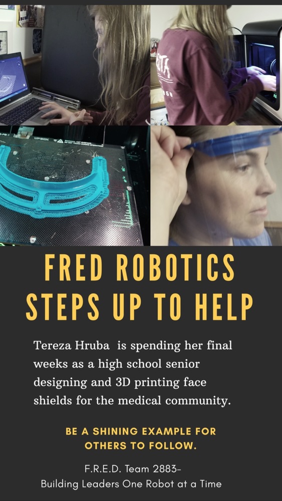 Fred Robotics Steps Up to Help!