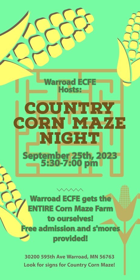 ECFE Corn Maze Night 