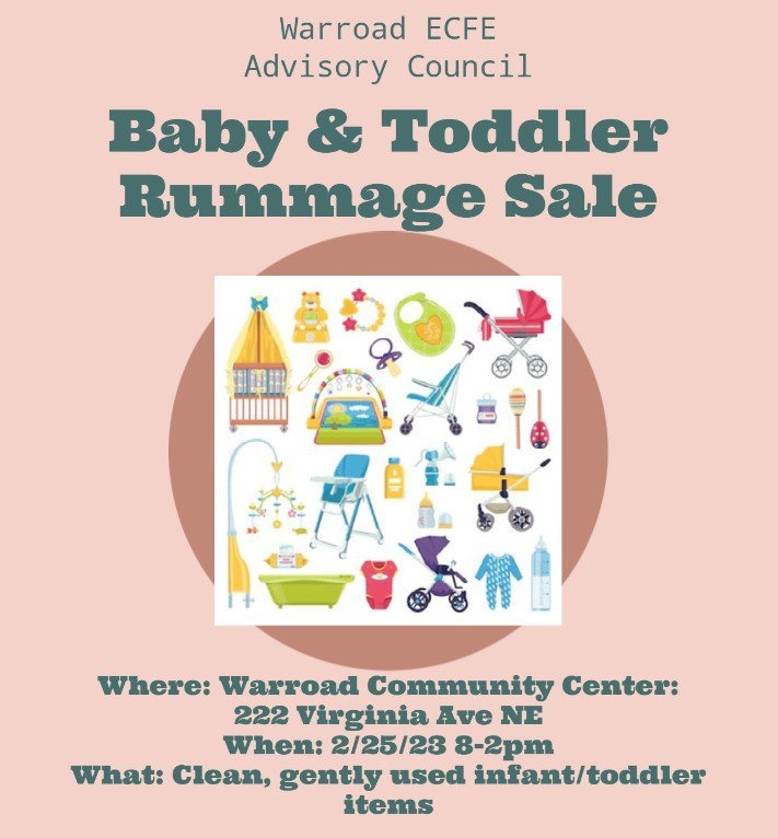 Infant Toddler Rummage Sale