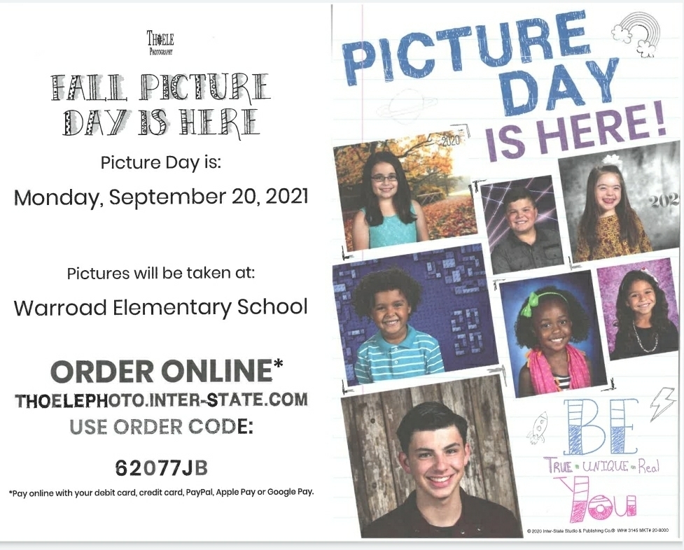 Pictures will be on September 20th and 21st.