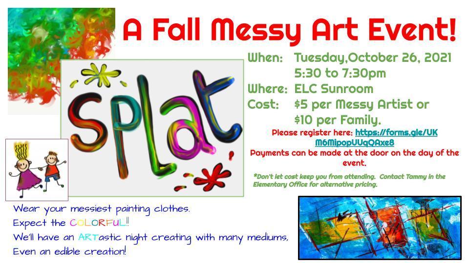 Messy Art Event