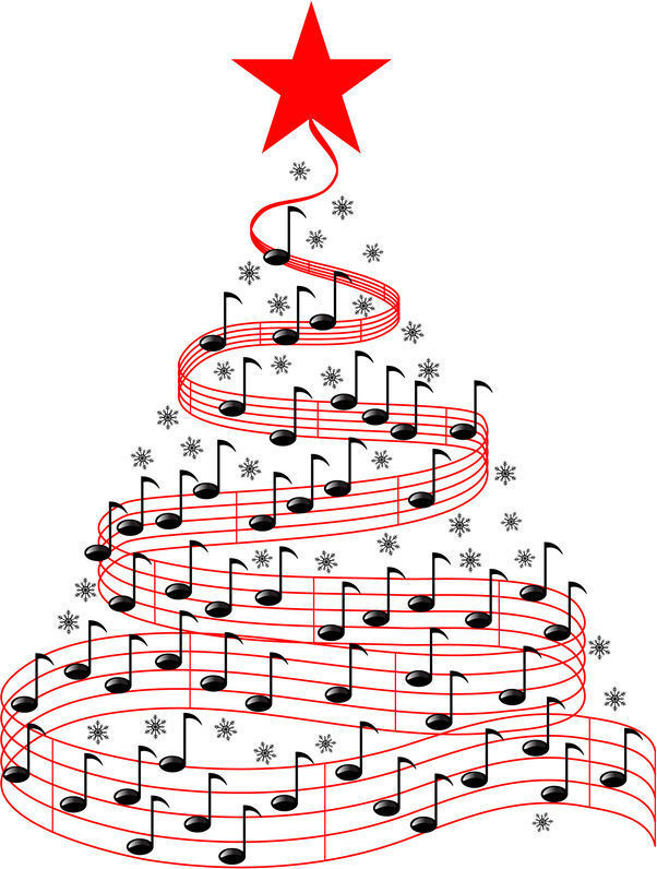 Music Note Christmas Tree