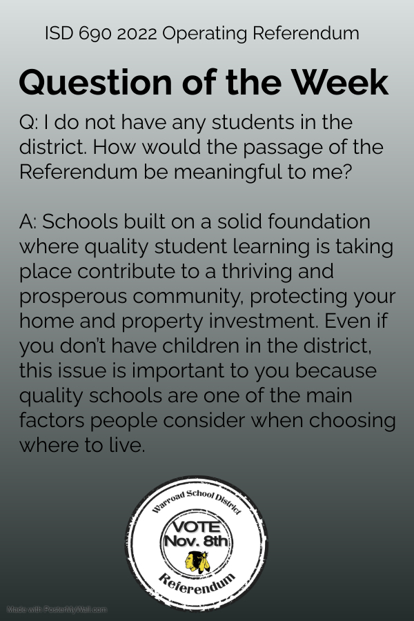 Referendum Question of the Week
