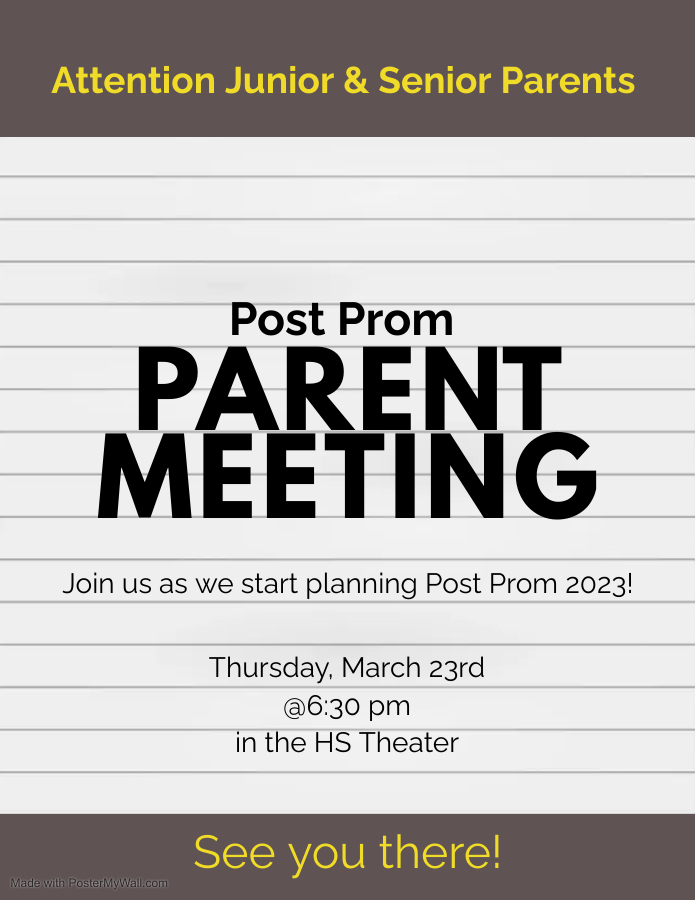 post prom parent meeting