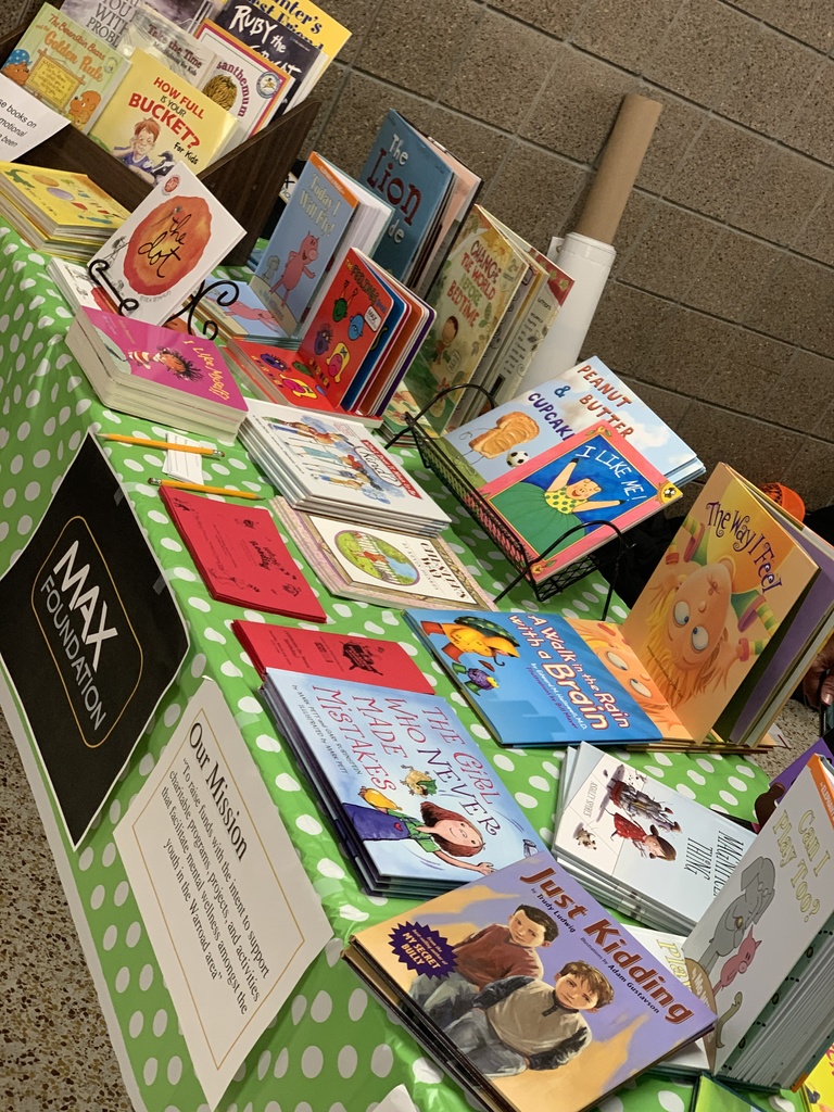 MAX Foundation book donations